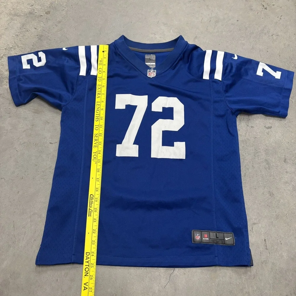 Nike On Field Indianapolis Colts Jersey Youth Large NFL #72 Harrison